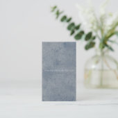 ヴィンテージ淡い色のカラーコレクション 名刺 (スタンド正面)