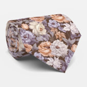 ヴィンテージ淡い色の紅色のトウピーモモ ネクタイ (ロール)