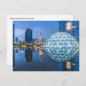 ヴィンテージ深セン中国中国のトラベル水の色 ポストカード (正面/裏面)