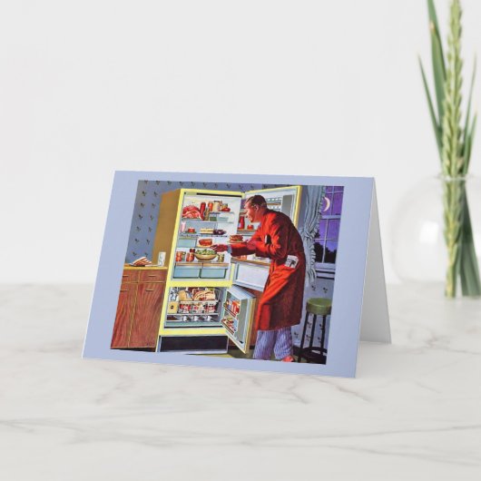 ヴィンテージ深夜スナック父のデイカード カード (正面)