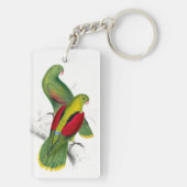 ヴィンテージ深紅翼 キーホルダー (裏面)