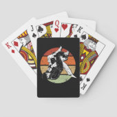 ヴィンテージ混合武術芸術柔術柔術グラフィック トランプ (裏面)