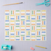 ヴィンテージ混合水玉模様 パターン（の模様が）ある 薄葉紙 (クラフト)