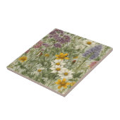 ヴィンテージ混色咲き野花 タイル (側面)