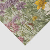 ヴィンテージ混色咲き野花 薄葉紙 (詳細)
