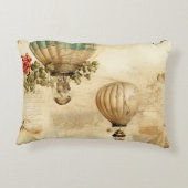ヴィンテージ温風船（穏やかな風景） (9) アクセントクッション (裏面)