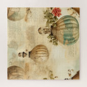 ヴィンテージ温風船(穏やかな風景) (9) ジグソーパズル (横)