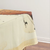 ヴィンテージ温風風船（穏やかな風景内） (6) テーブルクロス (インサイチュ)