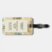 ヴィンテージ温風風船（穏やかな風景） (8) ラゲッジタグ (裏面横)