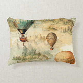 ヴィンテージ温風風船（風景内） (4) アクセントクッション
