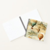 ヴィンテージ温風風船（風景内） (4) ノートブック (内部)