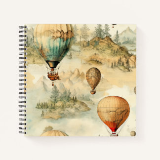 ヴィンテージ温風風船（風景内） (4) ノートブック