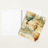 ヴィンテージ温風風船（風景内） (4) プランナー手帳 (ディスプレー)