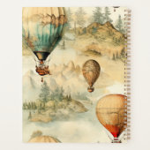 ヴィンテージ温風風船（風景内） (4) プランナー手帳 (裏面)