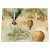 ヴィンテージ温風風船（風景内） (4) ラージペーパーバッグ (正面)