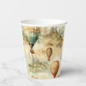 ヴィンテージ温風風船（風景内） (4) 紙コップ (裏面)