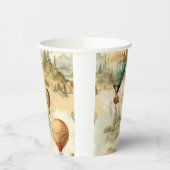 ヴィンテージ温風風船（風景内） (4) 紙コップ (左)