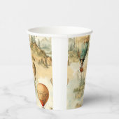 ヴィンテージ温風風船（風景内） (4) 紙コップ (右)