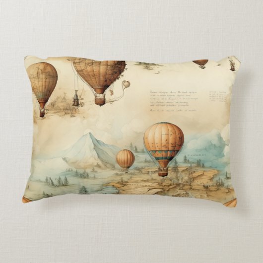 ヴィンテージ温風風船(2) アクセントクッション (裏面)