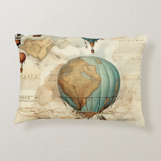 ヴィンテージ温風風船(5) アクセントクッション (裏面)