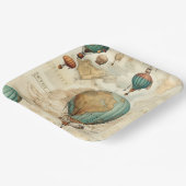 ヴィンテージ温風風船(5) ペーパープレート (傾斜あり)