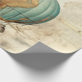 ヴィンテージ温風風船(5) ラッピングペーパー (角)