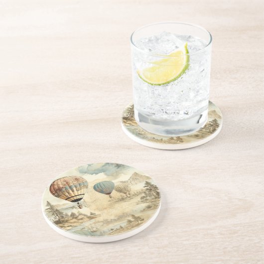 ヴィンテージ温風風船(7) コースター (側面)