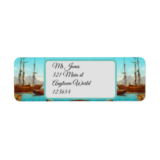 ヴィンテージ港イタリア1800年代 ラベル