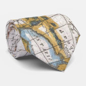 ヴィンテージ湖と素晴らしカナダの地図(1780) ネクタイ (ロール)