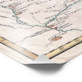 ヴィンテージ湖の地素晴らし図 フォトプリント            (角)