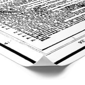 ヴィンテージ湖の難破船の地素晴らし図 ポスター (角)