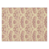 ヴィンテージ湖イエローレッドトイレデジュイ テーブルクロス (正面(横))