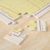 ヴィンテージ湖素晴らし図(1966年) ジグソーパズル (側面)