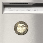 ヴィンテージ満月の顔アイスクリームコーンアイ マグネット (インサイチュ (食洗機))