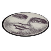 ヴィンテージ満月顔 カッティングボード (角)