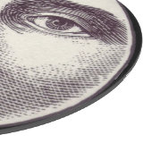 ヴィンテージ満月顔 カッティングボード (角)