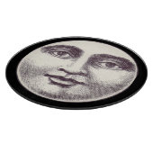 ヴィンテージ満月顔 カッティングボード (角)