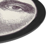 ヴィンテージ満月顔 カッティングボード (角)