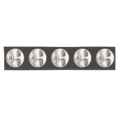 ヴィンテージ満月顔 ショートテーブルランナー (横)