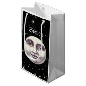 ヴィンテージ満月顔 スモールペーパーバッグ (正面アングル)