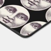 ヴィンテージ満月顔 デスクマット (コーナー)