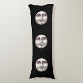 ヴィンテージ満月顔 ボディピロー (正面縦)