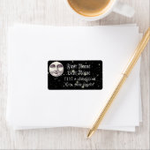 ヴィンテージ満月顔 ラベル (インサイチュ)