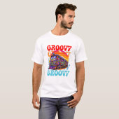 ヴィンテージ溝形電車 Tシャツ (正面フル)