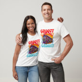 ヴィンテージ溝形電車 Tシャツ (ユニセックス)
