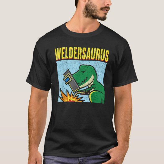 ヴィンテージ溶接機 Tシャツ (正面)