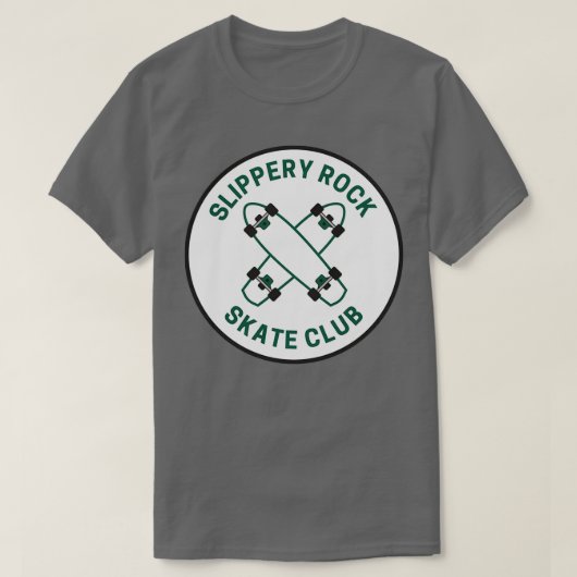 ヴィンテージ滑りやすいロックペンシルバニアスケートクラブ Tシャツ (デザイン正面)