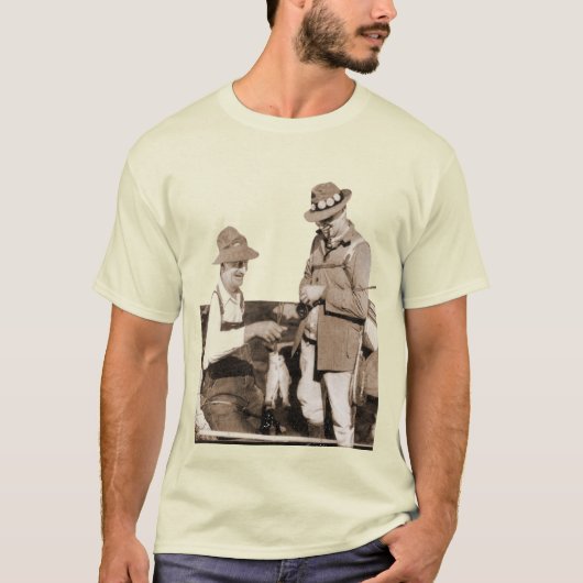 ヴィンテージ漁師ユニセックス Tシャツ (正面)