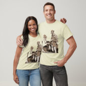 ヴィンテージ漁師ユニセックス Tシャツ (ユニセックス)