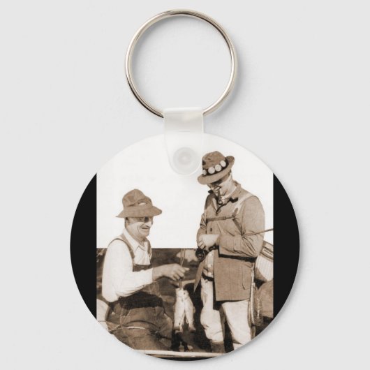 ヴィンテージ漁師 キーホルダー (正面)